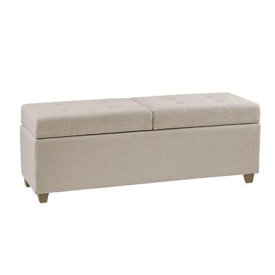 Recamier Bau Madri 1,60m Corino Bege - Inova Decorações