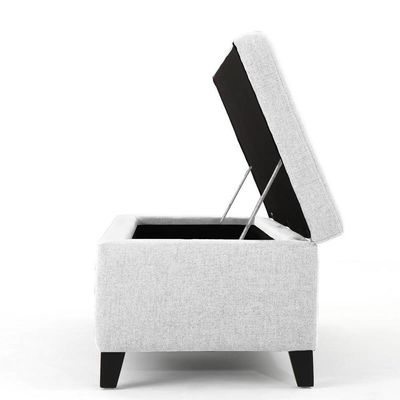 Recamier Bau Julia 1,20m Suede Branco - Inova Decor