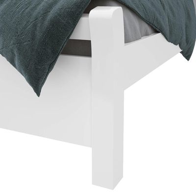 Cama Solteiro Reali Branco