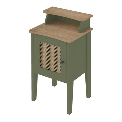 Mesa De Apoio Charlotte Menta/carvalho Artely Menta/carvalho