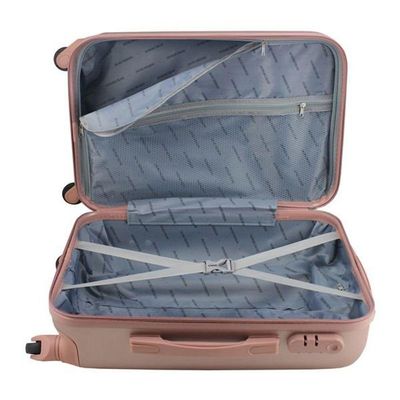 Kit Mala De Bordo E Organizadores De Malas 6 Pçs Love Rosa Gold Rosa