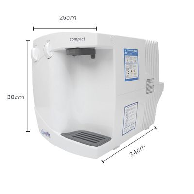 Purificador de água – Compact Ulfer – Branco – Água gelada e natural – 10 etapas de filtragem