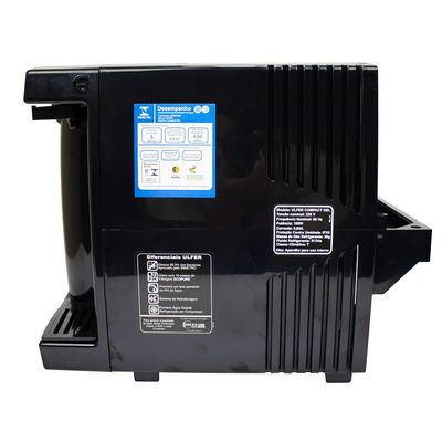 Purificador de água – Compact Ulfer – Preto- Água gelada e natural – 10 etapas de filtragem 110v