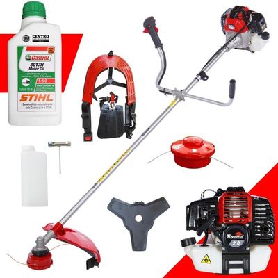 Roçadeira Toyama Rt52-l Rt52l 52cc Lâmina 3p + óleo Stihl 2t