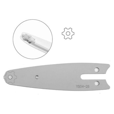 Sabre Placa Guia Kit 2 Uni 4 Polegadas De Mini Motosserra Corta Madeira Bambu