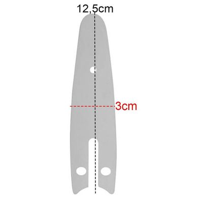 Sabre Placa Guia Kit 2 Uni 4 Polegadas De Mini Motosserra Corta Madeira Bambu