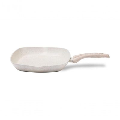 Grill Brinox Antiaderente Ceramic Life Sirius 28 Cm 2 L Com Indução Vanilla Vanilla