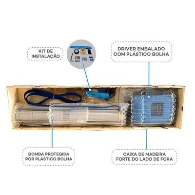 Bomba Submersa Solar 500W Até 40M Ou 52.800 L/Dia