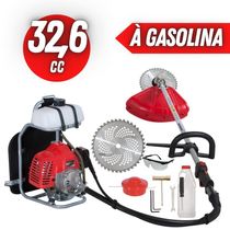 Roçadeira Nakashi C330-mbo Gasolina 2t Gramados Acidentados