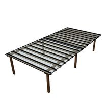 Kit Policarbonato Cristal 4mm 8,00m X 4,00m - Perfis Naturais