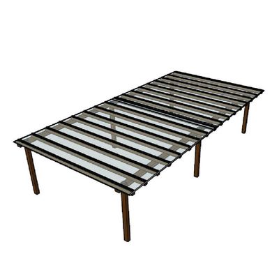 Kit Policarbonato Cristal 4mm 8,00m X 4,00m - Perfis Naturais