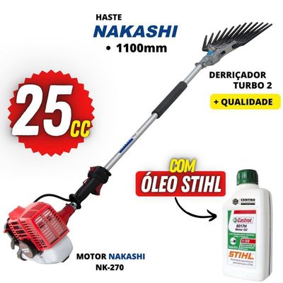 Derriçadeira De Café Nakashi Dt2l270n + óleo Castrol Stihl