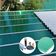 Kit Policarbonato Verde 6mm 6,00m X 1,00m - Perfis Naturais