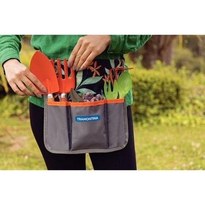 Conjunto Para Jardinagem Tramontina Com Cinto 8 Peças Tramontina