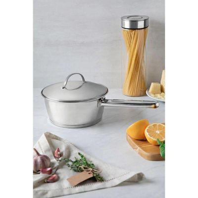 Panela Allegra 18 Cm 2,2 L Em Aço Inox Fundo Triplo Tramontina 62651/181