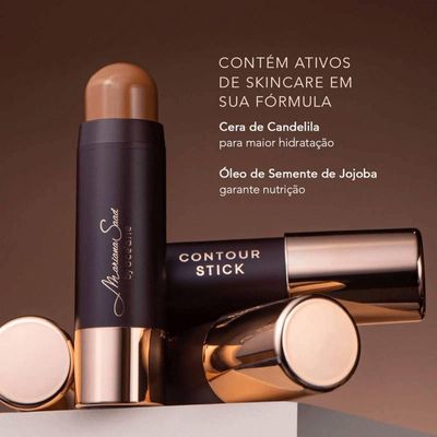 Mariana Saad By Océane Contour Stick Coffe Marrom Escuro - Contorno Em Bastão 6g