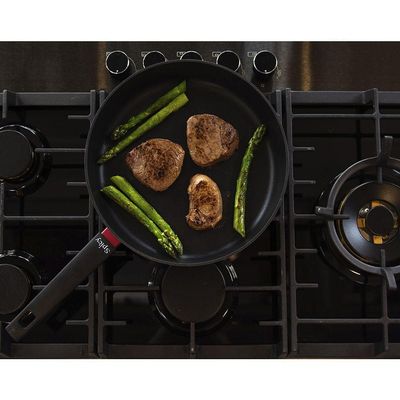 Frigideira Diamond Para Indução Em Alumínio 28cm Spicy Cinza