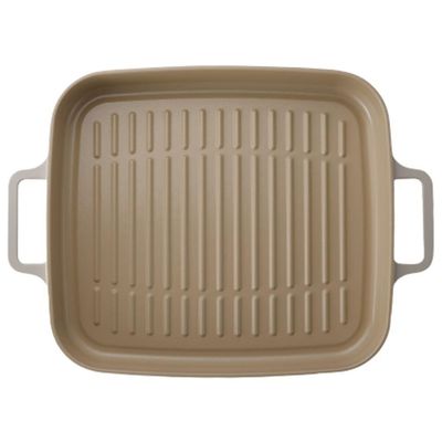 Frigideira Grill 28cm/1,6l Indução Neoflam Pérola, Com Alumínio Injetado Com Revestimento Cerâmico