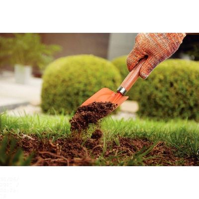 Pazinha Larga Metálica Para Jardinagem Tramontina Com Cabo De Madeira Tramontina