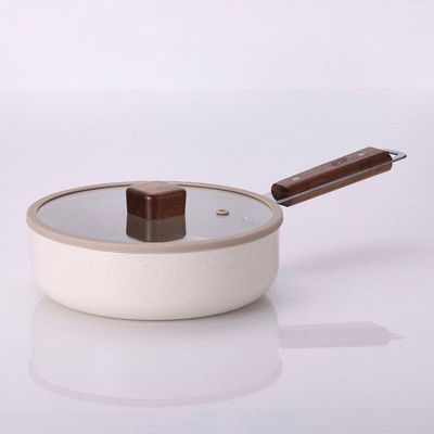 Frigideira Wok 20cm/1,5l Alumínio Forjado Com Revestimento Cerâmico Bien Neoflam Bege