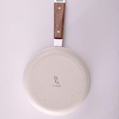Frigideira Wok 20cm/1,5l Alumínio Forjado Com Revestimento Cerâmico Bien Neoflam Bege
