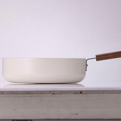 Frigideira Wok 20cm/1,5l Alumínio Forjado Com Revestimento Cerâmico Bien Neoflam Bege