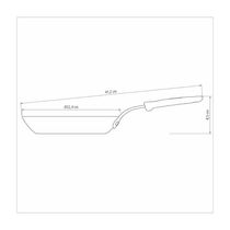 Frigideira Tramontina Profissional Em Ferro 22 Cm 1 L