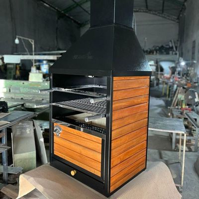 Churrasqueira Wall Plus Vulkania Grill Preto