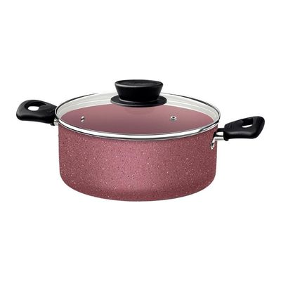 Jogo De Panelas 4 Peças Linz Cores Antiaderente Tramontina Rosa