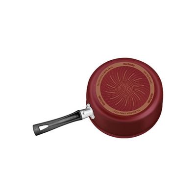 Conjunto De Panelas Rochedo Limpa Fácil 5 Peças Vermelho