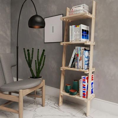 Combo 2 Conjunto De 4 Tabuas 132x50cm Resistente Kit 2 Estantes Minimalista