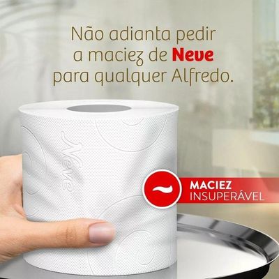 Papel Higienico Neve Folha Dupla Leve 12 Pague 11 Rolos