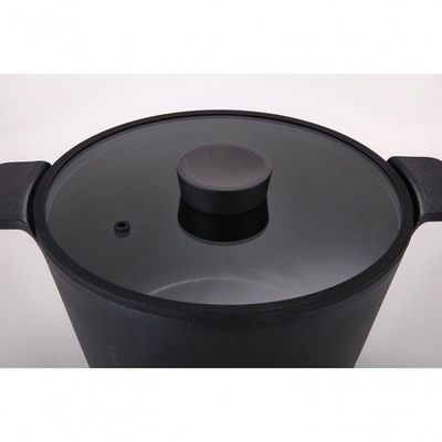 Conjunto Panelas Vulkan Cerâmica Indução Neoflam Preto