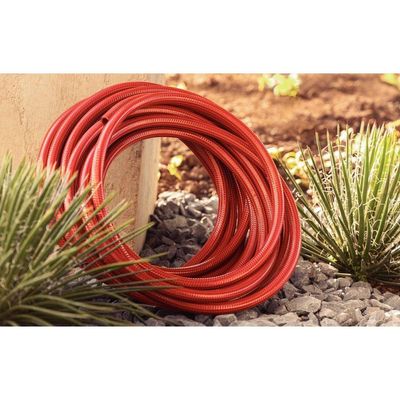 Mangueira Antitorção Multi Ats 1-2pol Tramontina Jardim Pvc 3 Camadas 30m Engates Rápidos