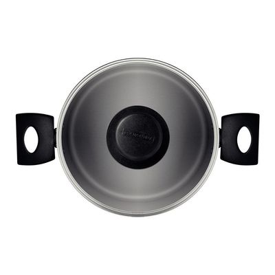 Caçarola Turim Alumínio Antiaderente Chumbo 18cm 2,0l Ptc1 - Tramontina 20261618