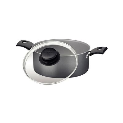 Caçarola Turim Alumínio Antiaderente Chumbo 18cm 2,0l Ptc1 - Tramontina 20261618
