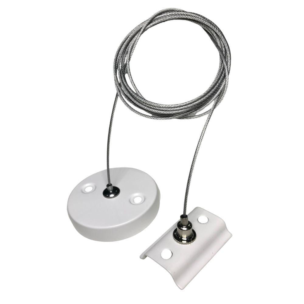 Kit Suspensão Pix Para Fixação Trilho Eletrificado Bivolt Branco