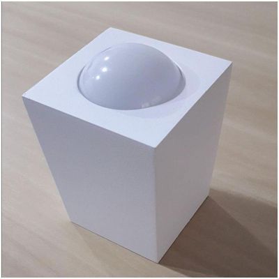 Spot Sobrepor Branco Quadrado Kube Para E27