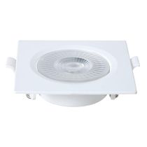 Spot Led Embutir Quadrado 8w Branco - Blumenau Iluminação 6500k Luz Branca