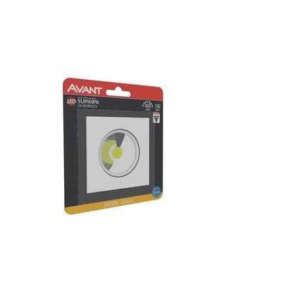 Spot Led Quadrado 5w Branco Amarelo 3000k