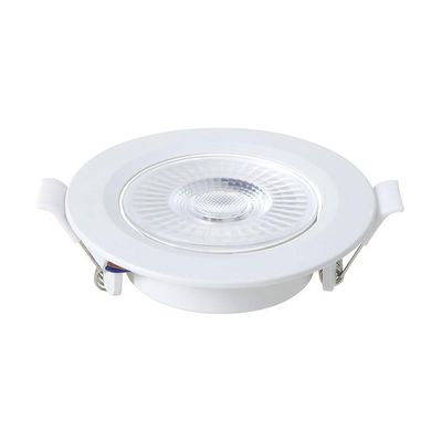 Spot De Led Embutir Slim Mr16 Redondo 6w Bivolt Blumenau 3000k Luz Quente