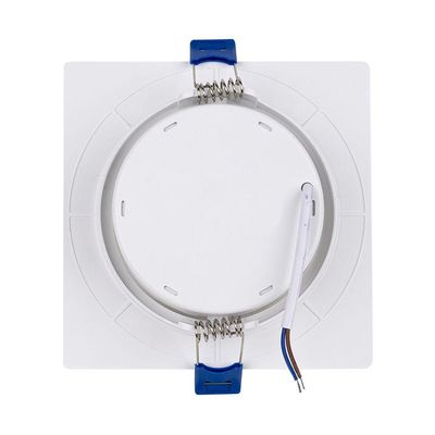 Spot De Led Embutir Slim Mr16 Quadrado 6w Bivolt Blumenau 3000k Luz Quente