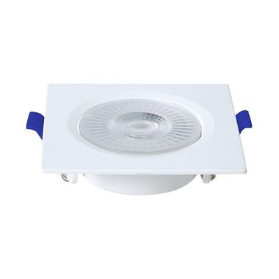Spot De Led Embutir Slim Mr16 Quadrado 6w Bivolt Blumenau 3000k Luz Quente