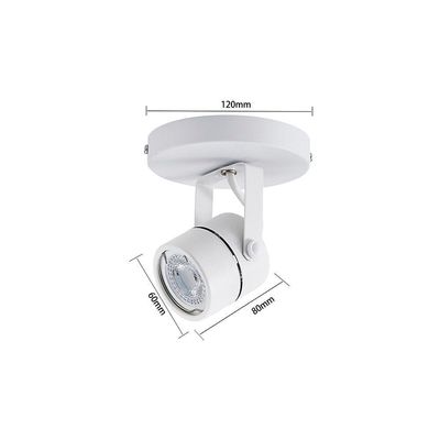 Spot De Sobrepor Com Canopla Mbled Classic Mr16 Gu10 Bivolt Branco 6272