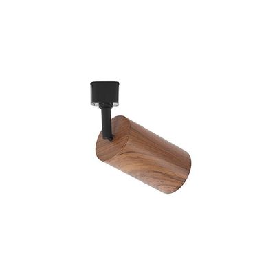 Spot Direcionável Para Trilho Eletrificado Nordecor Holzi Par20 E27 Bivolt Imbuia - Preto 6606