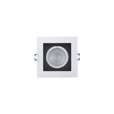 Spot De Led Recuado Taschibra Frame Mr16 Quadrado 5w Bivolt 6500k Luz Branca