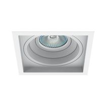 Spot Embutir Recuado Microborda Dicroica Mr16 Branco- Interlight