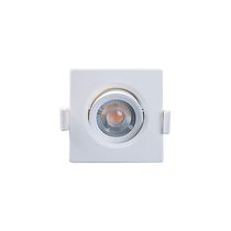 Spot De Led Taschibra Alltop Mr11 Quadrado 3w Bivolt 6500k Luz Branca