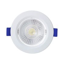 Spot De Led Embutir Slim Mr16 Redondo 6w Bivolt Blumenau 6500k Luz Fria