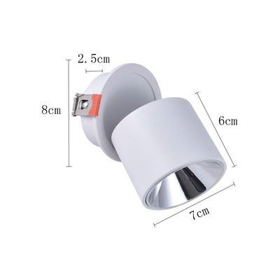 Spot Direcionável De Embutir Nordecor Alny Led 10w Bivolt Branco 6383